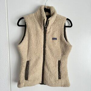 Patagonia Cream Fleece Vest